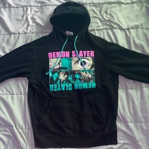 Black Demon Slayer Hoodie